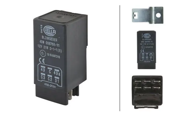 Pagrieziena signāla pārtraucējs HELLA 4DN008768117