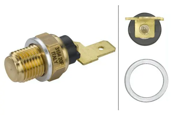 Devējs, Eļļas temperatūra HELLA 6PT009107691