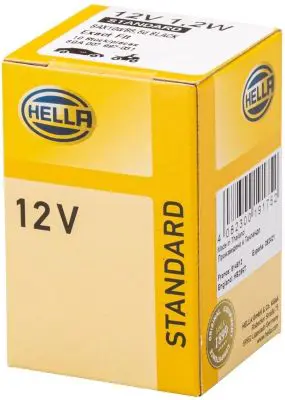 Kvēlspuldze, Instrumentu paneļa apgaismojums HELLA 8GA007997031
