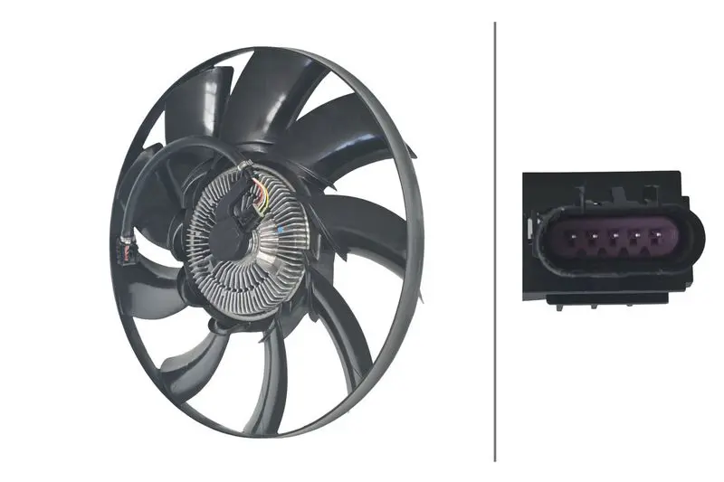 Ventilators, Motora dzesēšanas sistēma HELLA 8MV366438361