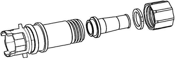 Vadu savienotāju komplekts HELLA 9XX340882001