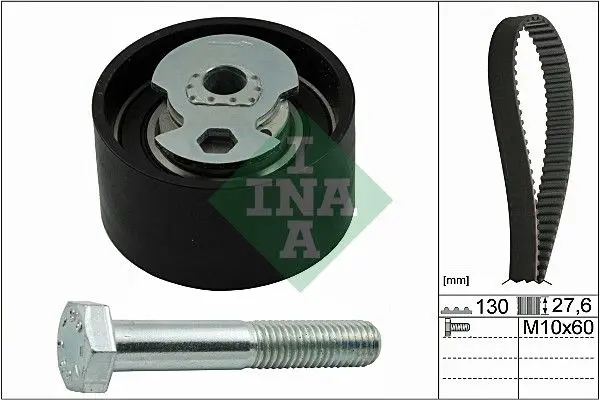 Zobsiksnas komplekts INA 530014410