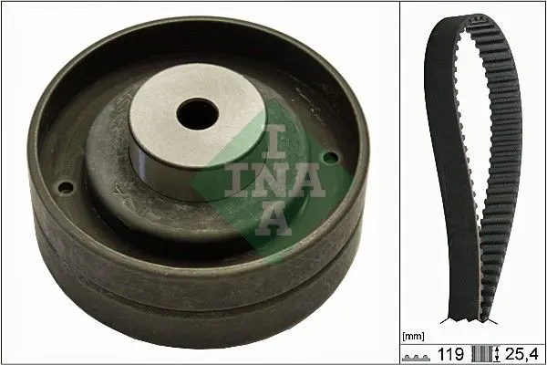Zobsiksnas komplekts INA 530015210