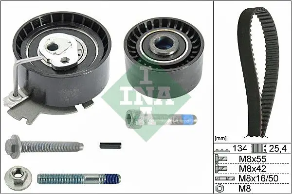 Zobsiksnas komplekts INA 530037910