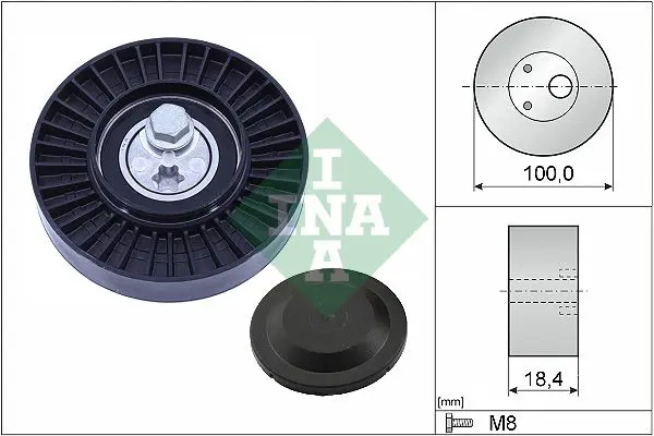 Spriegotājrullītis, Ķīļrievu siksna INA 531096610