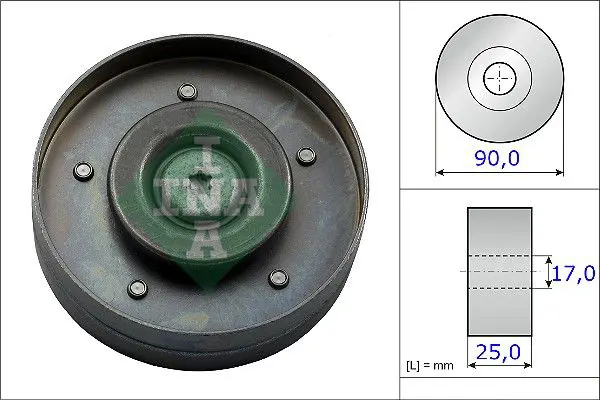 Parazīt-/Vadrullītis, Ķīļrievu siksna INA 532069410
