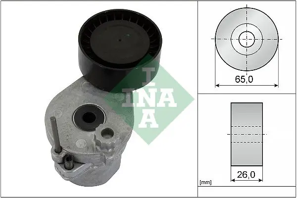 Belt Tensioner, V-ribbed belt INA 534069310