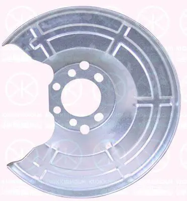 Dubļu sargs, Bremžu disks KLOKKERHOLM 5062879