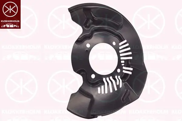 Splash Guard, brake disc KLOKKERHOLM 8127395