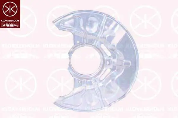 Dubļu sargs, Bremžu disks KLOKKERHOLM 8161377