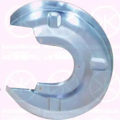 Dubļu sargs, Bremžu disks KLOKKERHOLM 9558879