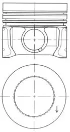 Virzulis KOLBENSCHMIDT 41095600