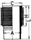 Cilindra čaula KOLBENSCHMIDT 89083110