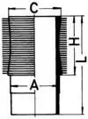Cilindra čaula KOLBENSCHMIDT 89495110