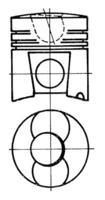 Virzulis KOLBENSCHMIDT 93224600