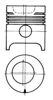 Virzulis KOLBENSCHMIDT 97505600