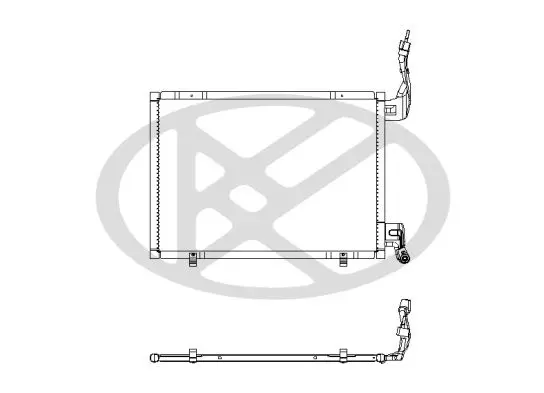 Condenser, air conditioning KOYORAD CD321468