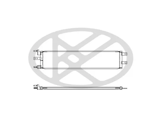 Condenser, air conditioning KOYORAD CD821484