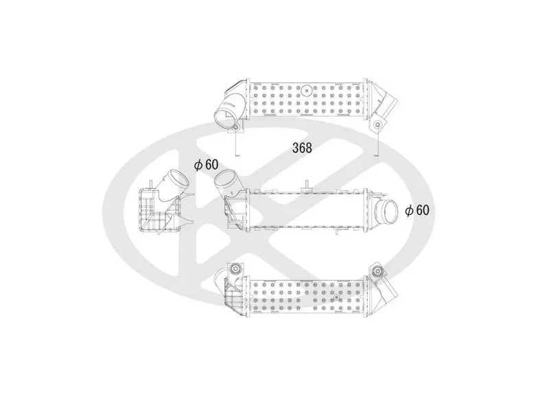 Charge Air Cooler KOYORAD IA450172