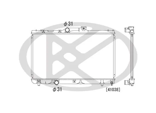 Radiators, Motora dzesēšanas sistēma KOYORAD PL010285T