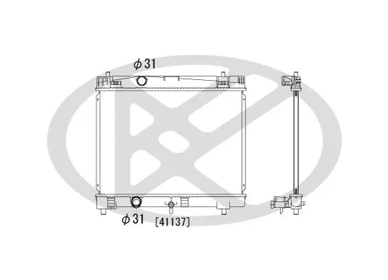 Radiators, Motora dzesēšanas sistēma KOYORAD PL011954