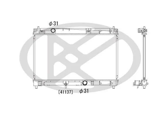 Radiators, Motora dzesēšanas sistēma KOYORAD PL012212