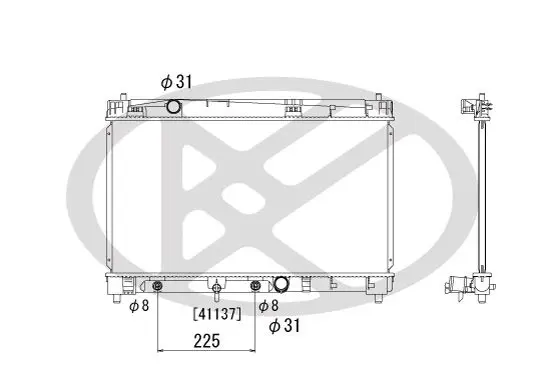 Radiators, Motora dzesēšanas sistēma KOYORAD PL012213