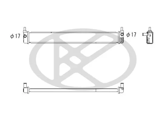 Radiators, Motora dzesēšanas sistēma KOYORAD PL012296