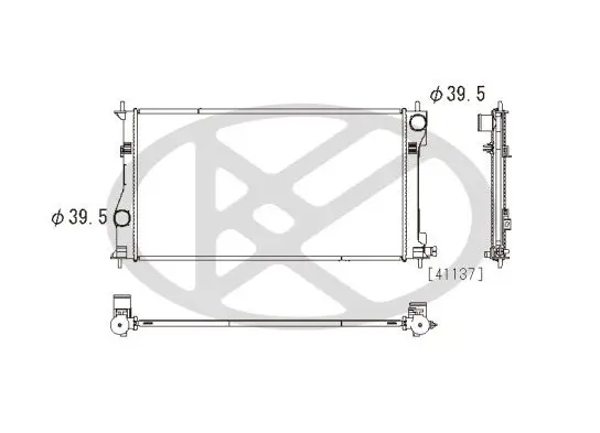 Radiators, Motora dzesēšanas sistēma KOYORAD PL012663