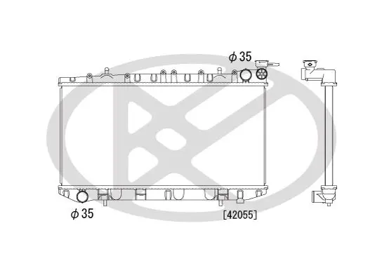 Radiators, Motora dzesēšanas sistēma KOYORAD PL020315