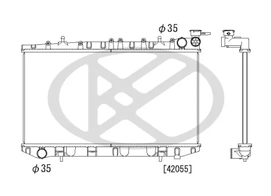 Radiators, Motora dzesēšanas sistēma KOYORAD PL020317