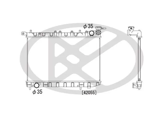 Radiators, Motora dzesēšanas sistēma KOYORAD PL021099