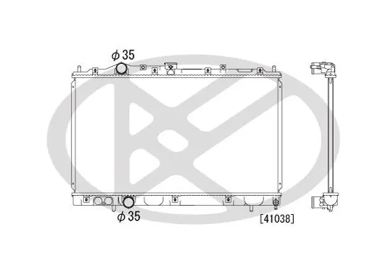Radiators, Motora dzesēšanas sistēma KOYORAD PL030610
