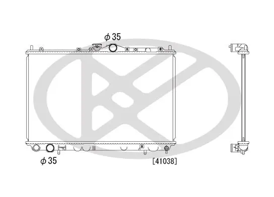 Radiators, Motora dzesēšanas sistēma KOYORAD PL031179