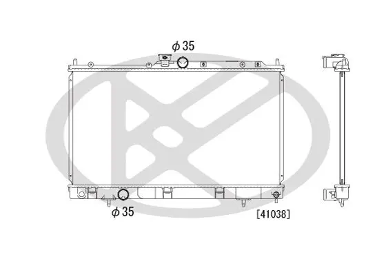 Radiators, Motora dzesēšanas sistēma KOYORAD PL032011