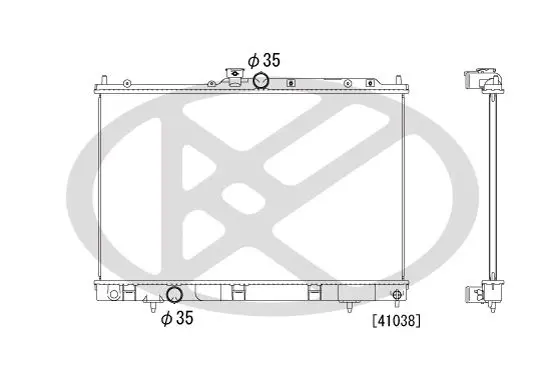 Radiators, Motora dzesēšanas sistēma KOYORAD PL032012
