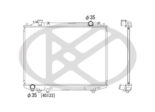 Radiators, Motora dzesēšanas sistēma KOYORAD PL061456
