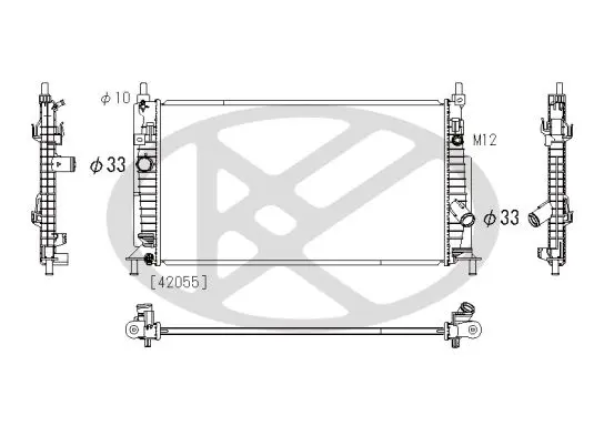 Radiators, Motora dzesēšanas sistēma KOYORAD PL062306