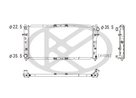 Radiators, Motora dzesēšanas sistēma KOYORAD PL062718