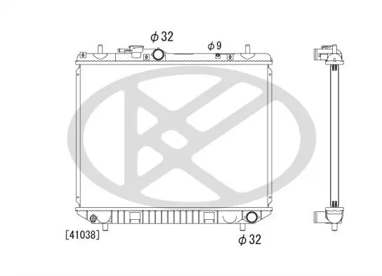 Radiators, Motora dzesēšanas sistēma KOYORAD PL072781R