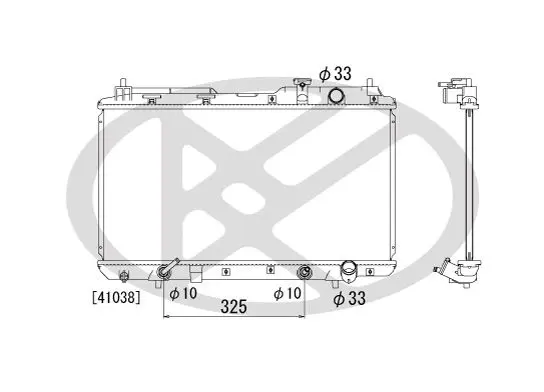 Radiators, Motora dzesēšanas sistēma KOYORAD PL080517