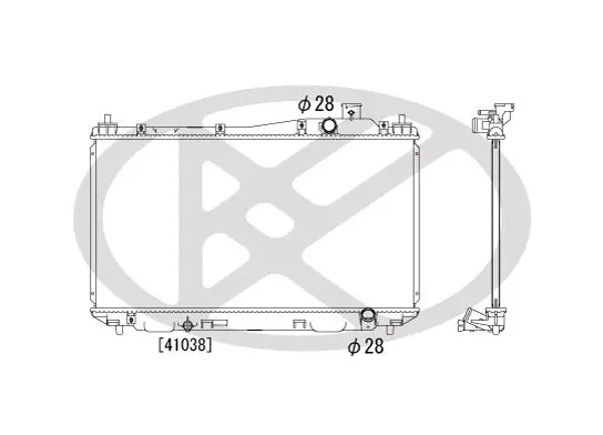 Radiators, Motora dzesēšanas sistēma KOYORAD PL081167