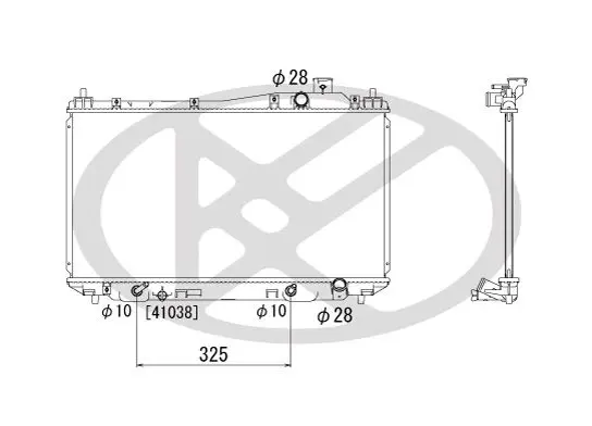 Radiators, Motora dzesēšanas sistēma KOYORAD PL081168