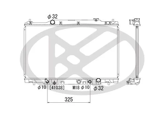 Radiators, Motora dzesēšanas sistēma KOYORAD PL081222