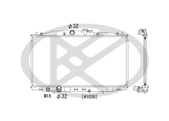 Radiators, Motora dzesēšanas sistēma KOYORAD PL081699