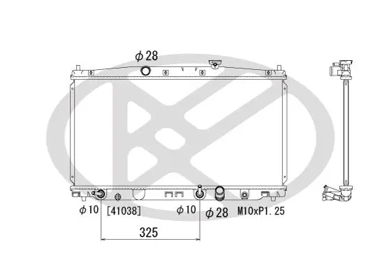 Radiators, Motora dzesēšanas sistēma KOYORAD PL082271