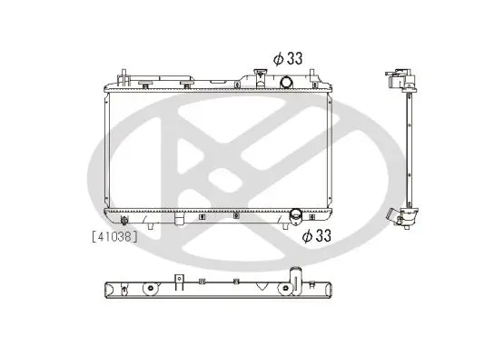 Radiators, Motora dzesēšanas sistēma KOYORAD PL082691