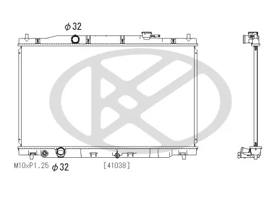 Radiators, Motora dzesēšanas sistēma KOYORAD PL083119