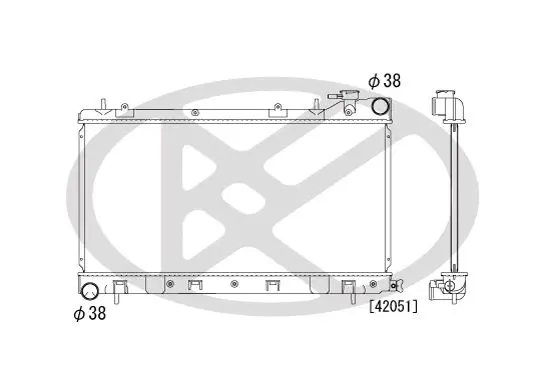 Radiators, Motora dzesēšanas sistēma KOYORAD PL091163
