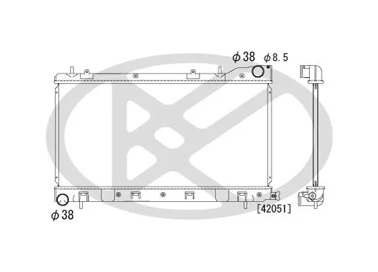 Radiators, Motora dzesēšanas sistēma KOYORAD PL091165